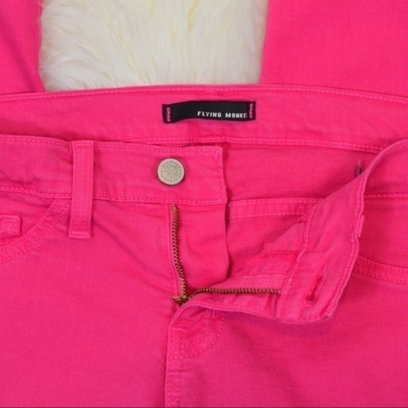 Flying Monkey Barbie Pink Skinny Stretch Jeans - Picture 2 of 7